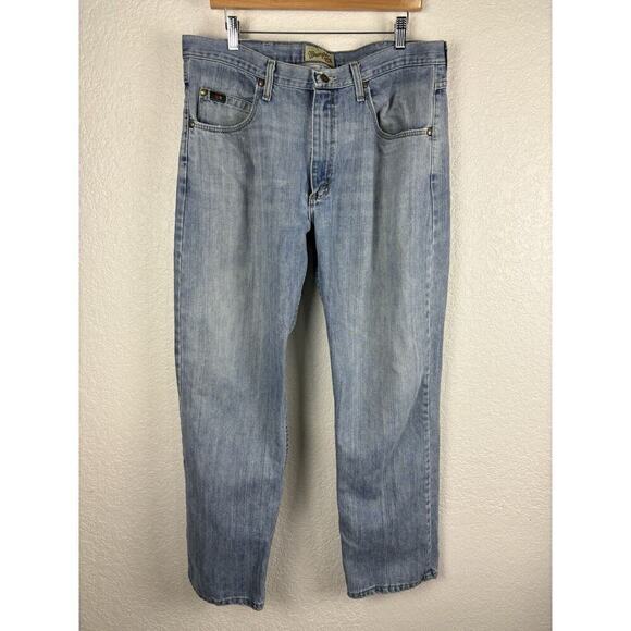 Wrangler 20X Men’s Jeans Size 36 Rodeo Cowboy‎ Western Work Pants Light Wash - Picture 1 of 12